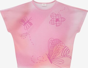 s.Oliver T-Shirt in Pink: predná strana