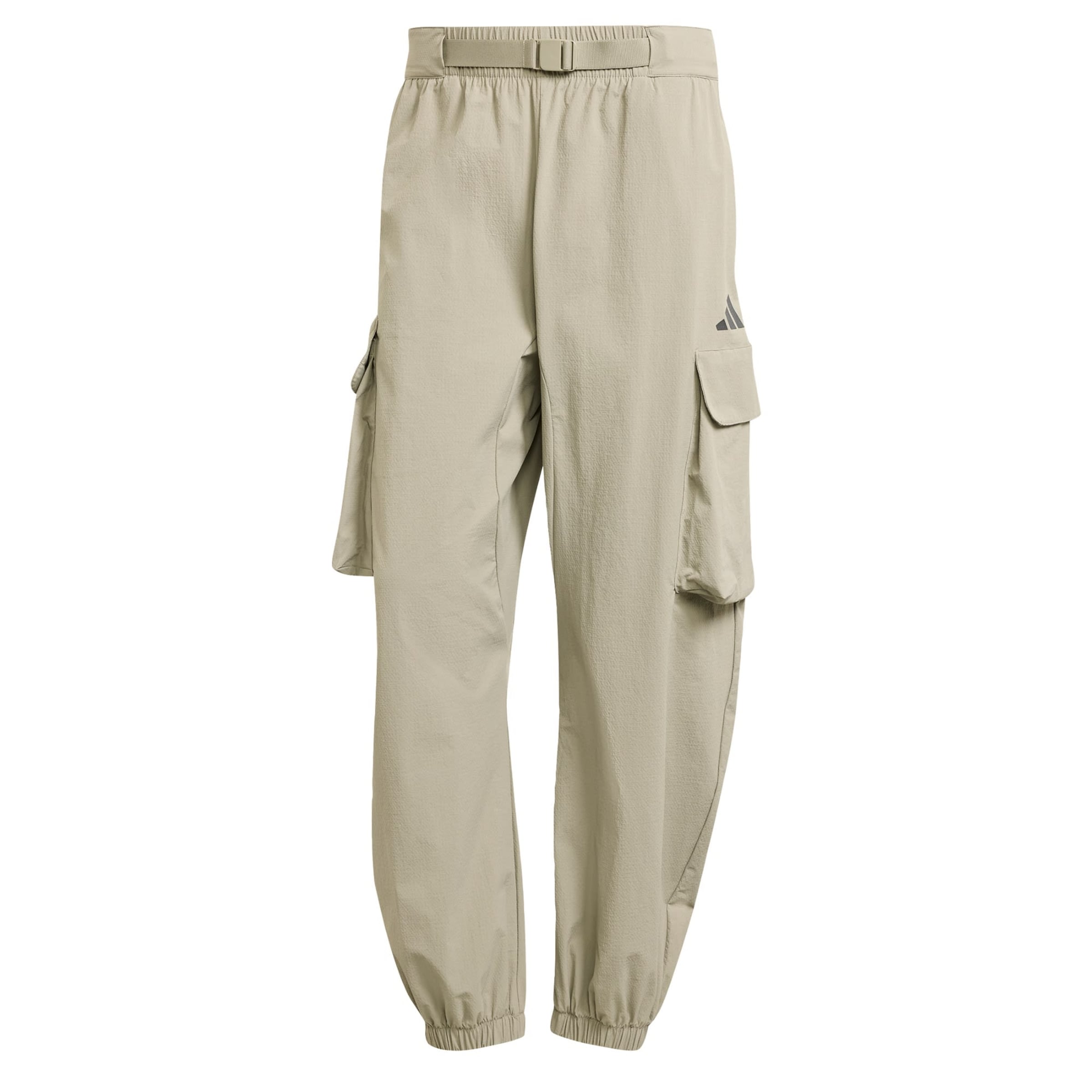 ADIDAS SPORTSWEAR - Loosefit Pantalón deportivo 'City Tech' en verde: frente