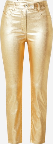 PATRIZIA PEPE Pants in Gold: front