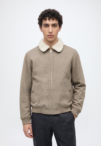 Jack & Jones Premium Přechodná bunda 'JPRBLUMELVIN' – béžová: přední strana