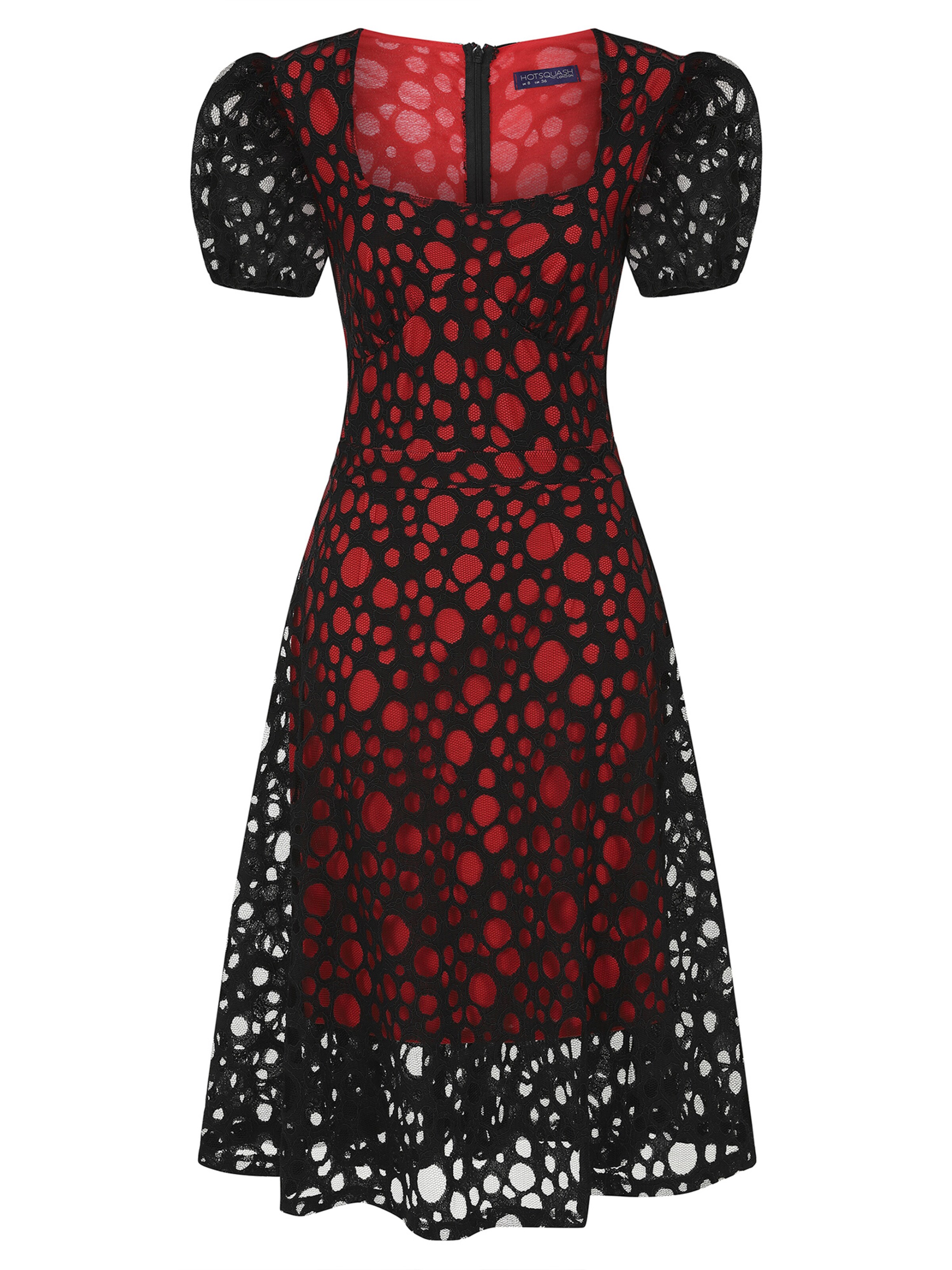 HotSquash Ruha - piros: elől