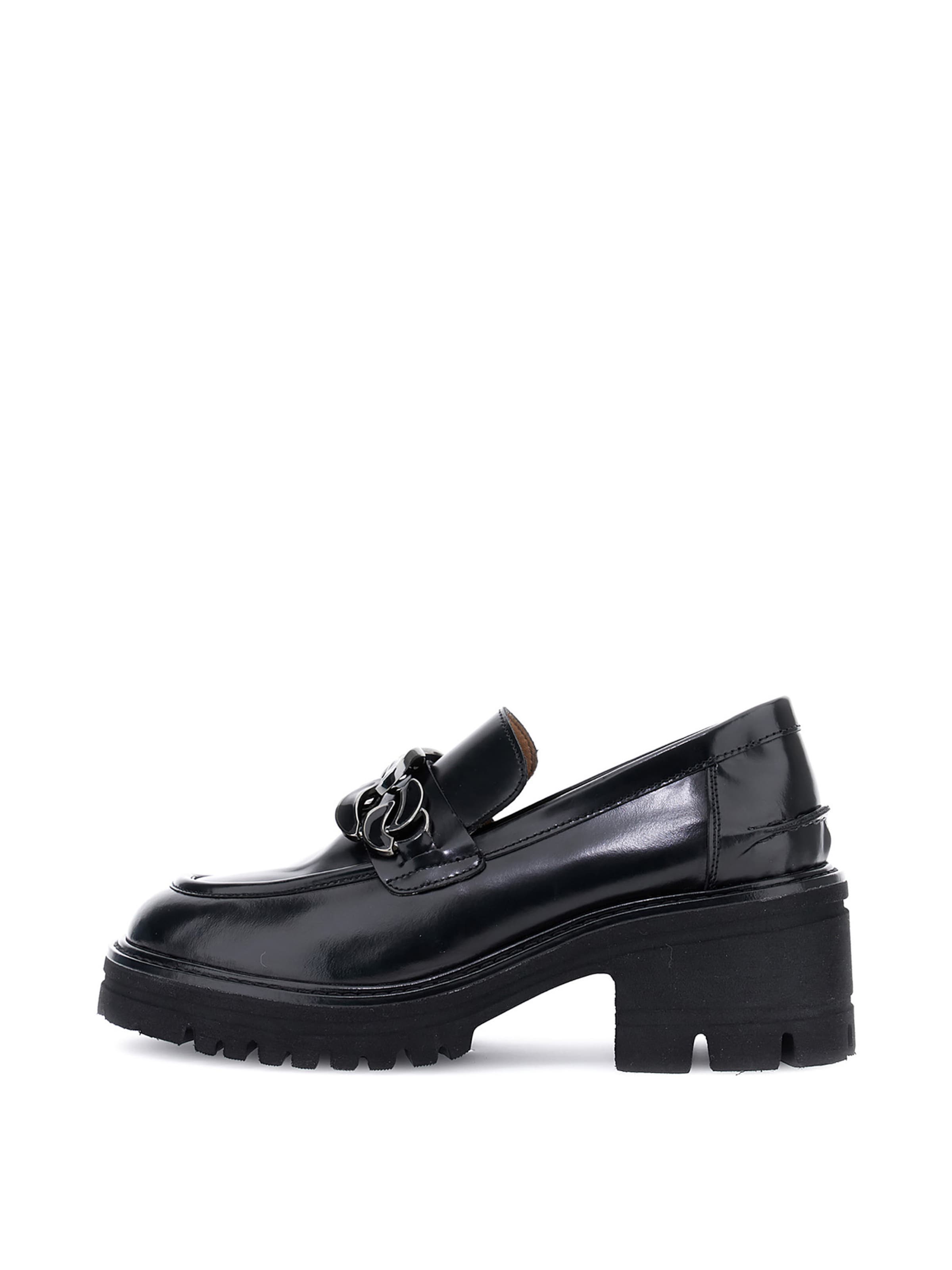 Escarpins à plateforme CAFè NOIR en noir : devant