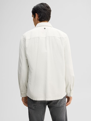 Coupe regular Chemise business STRELLSON en blanc
