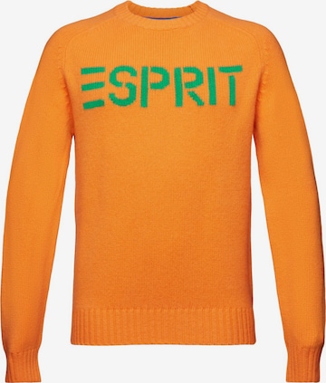 Pull-over ESPRIT en orange : devant