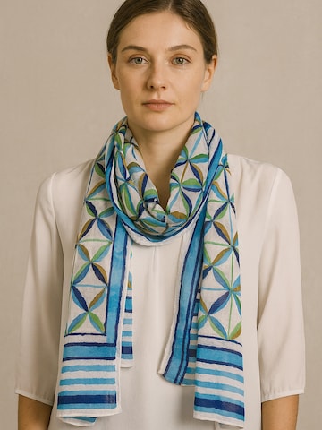 COLLEZIONE ALESSANDRO Schal 'Mill' in Blau