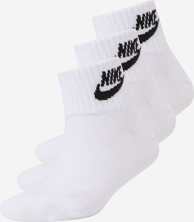 Nike Sportswear Κάλτσες σε μαύρο / λευκό, Άποψη προϊόντος