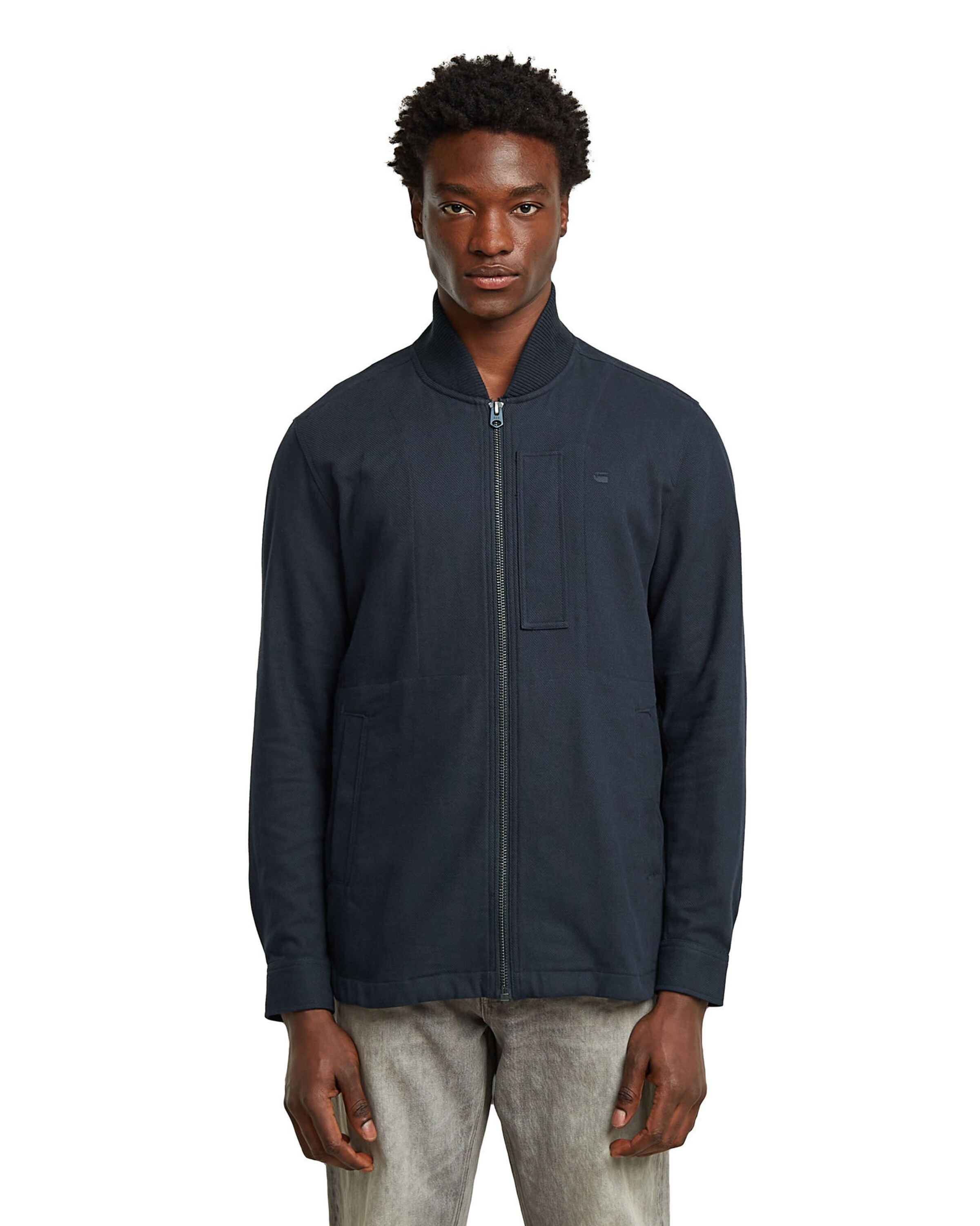 Veste mi-saison G-STAR en bleu : devant