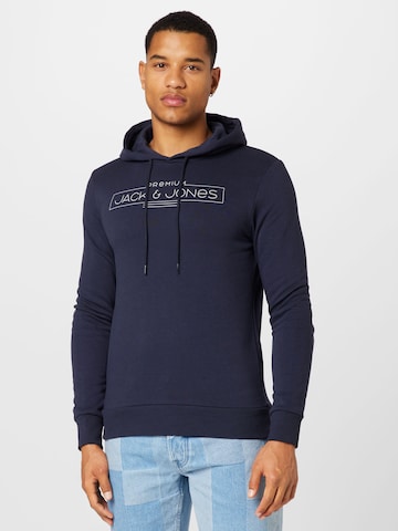 JACK & JONES Μπλούζα φούτερ σε μπλε: μπροστά