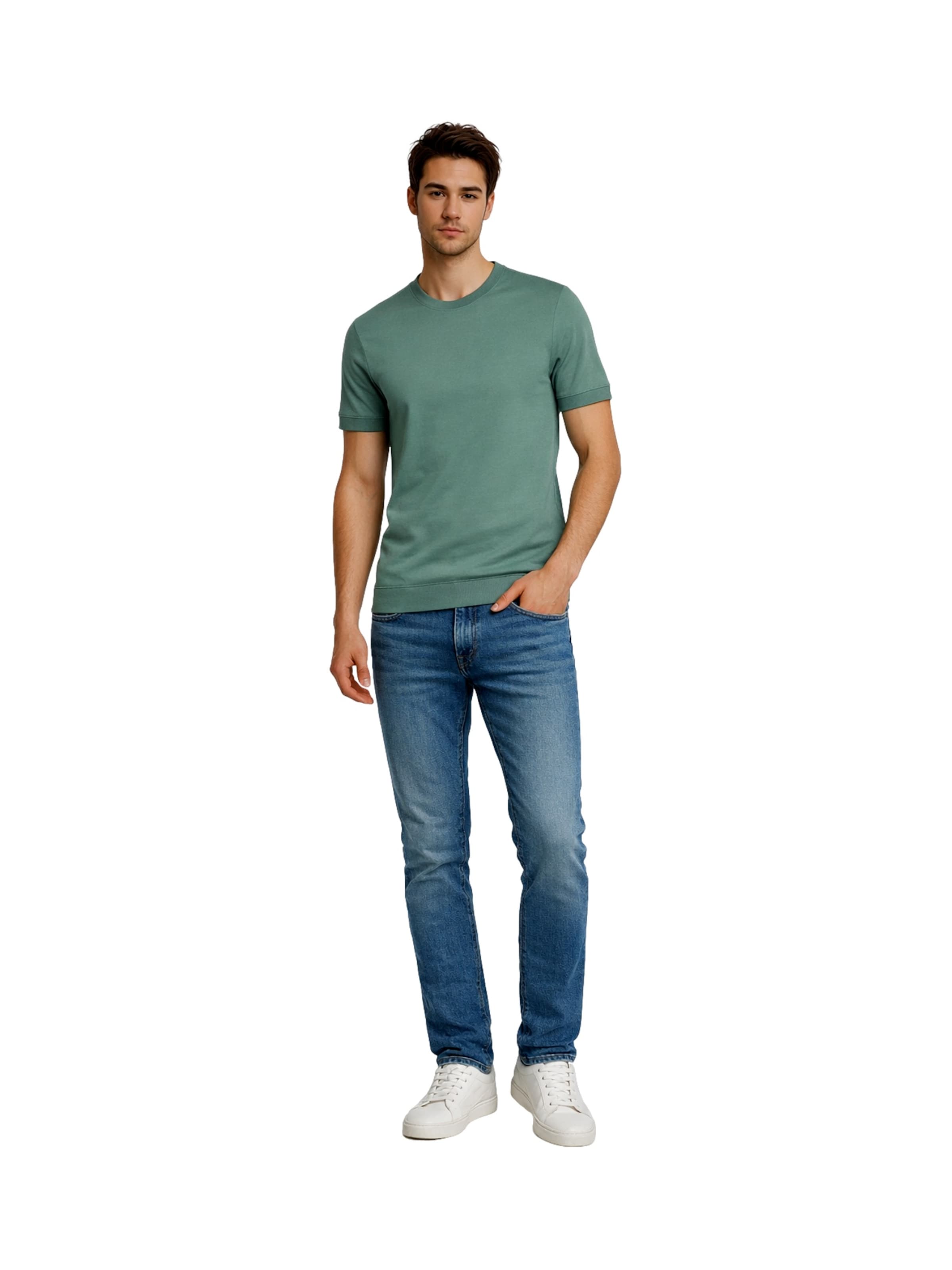 Ragman Shirt in Groen