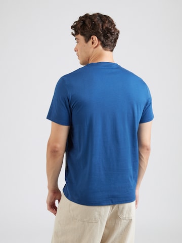 Tricou de la Calvin Klein Jeans pe albastru