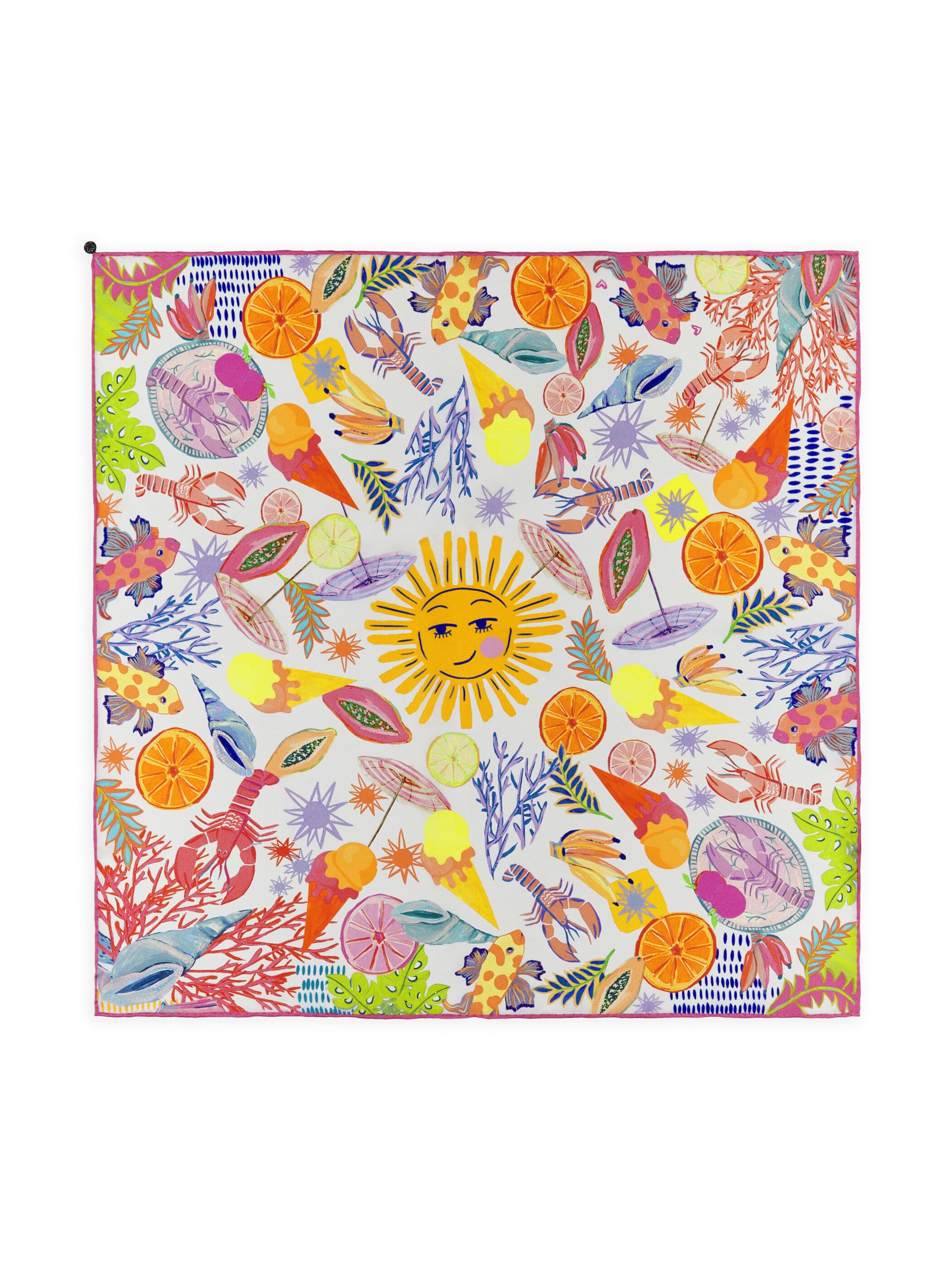 CODELLO Doek in Roze: voorkant