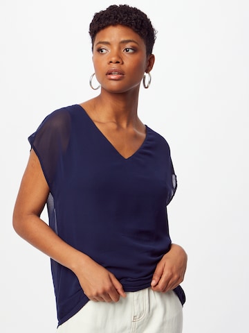 ABOUT YOU Blouse 'Rose' in Blauw: voorkant