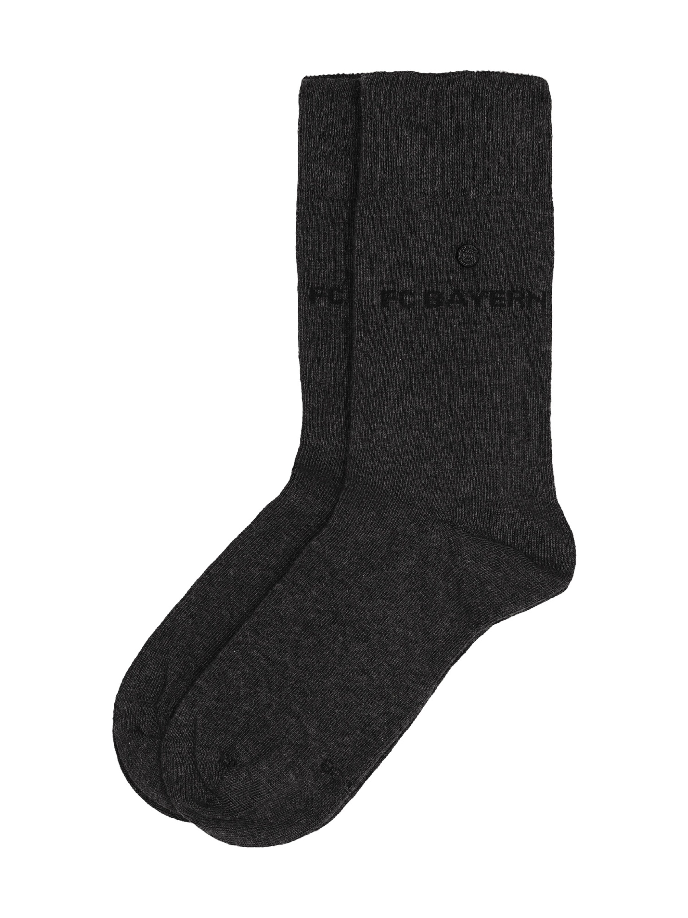 FC BAYERN MÜNCHEN Socken in Grau: Vorderseite