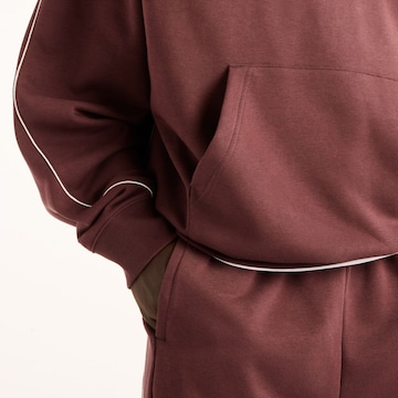 new balance - Casaco deportivo 'Trackside French Terry Hoodie' em vermelho