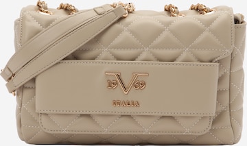 19V69 ITALIA - Mala de ombro 'Gaia Gold' em cinzento: frente