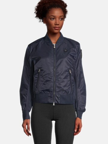 Blauer.USA Tussenjas 'Laurie' in Blauw: voorkant