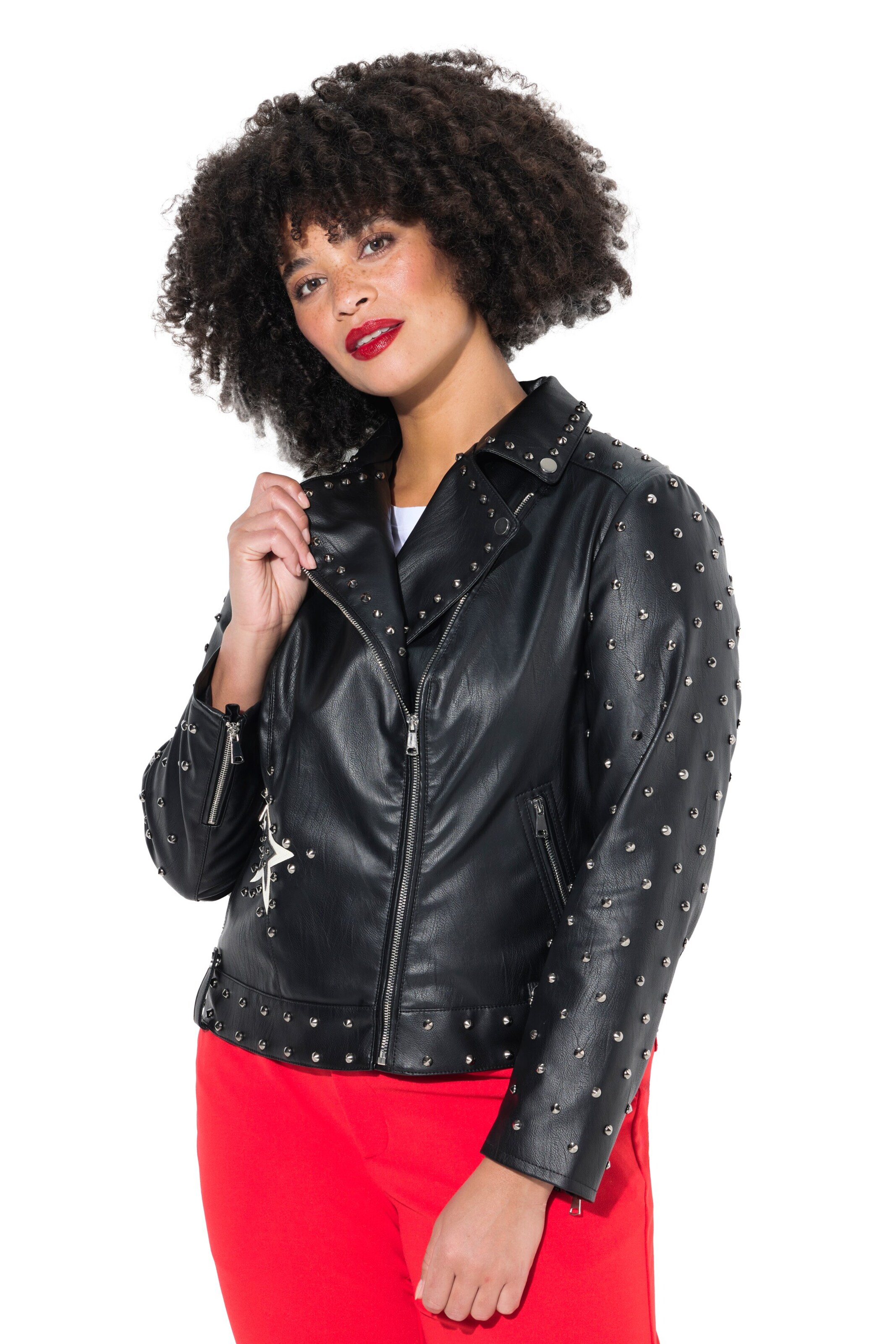 Angel of Style Between-season jacket in Black: front