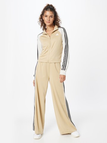 ADIDAS SPORTSWEAR Tracksuit 'Teamsport' in Beige: front