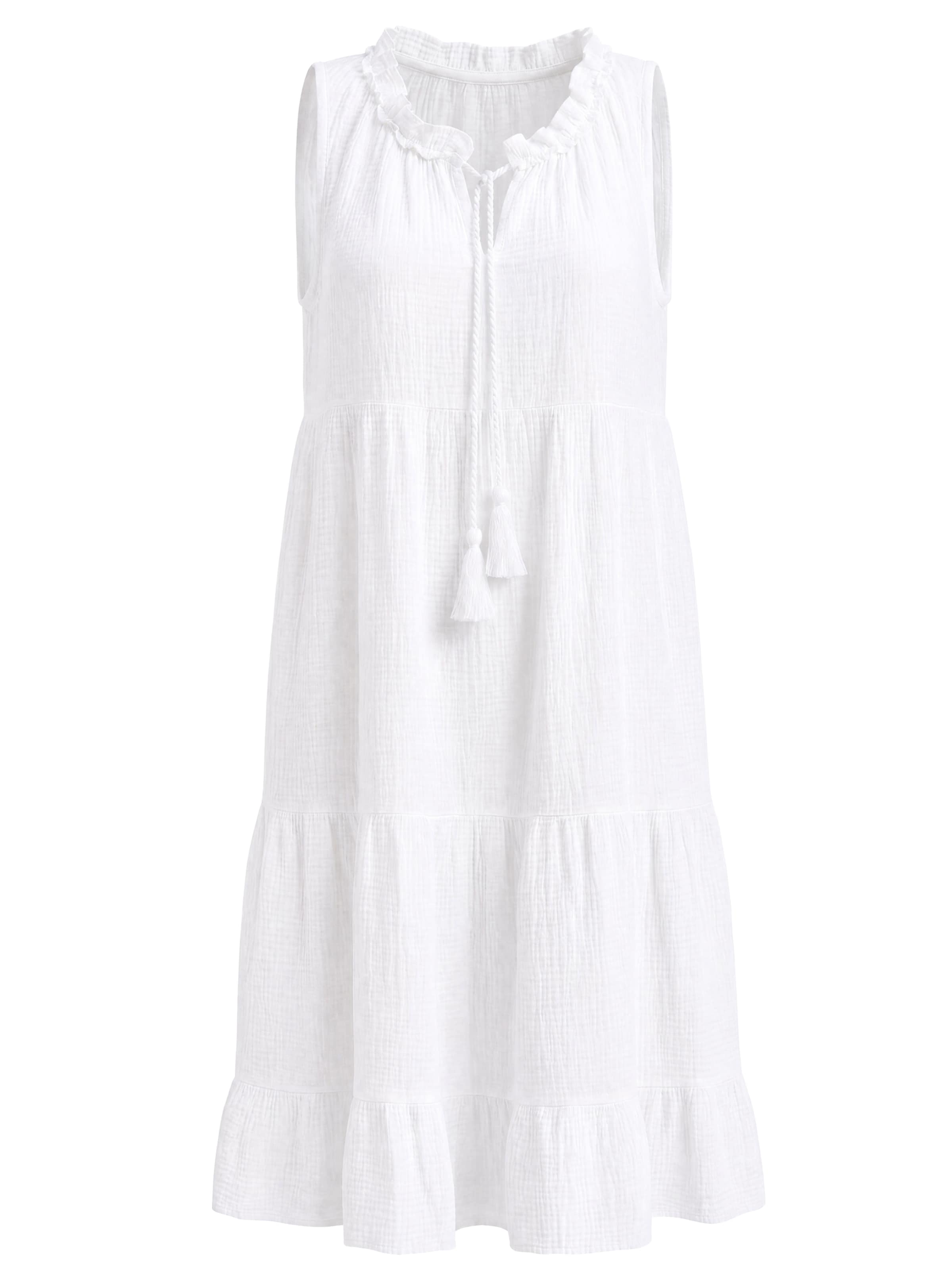 Robe ' BUKI' Seasons of April en blanc : devant