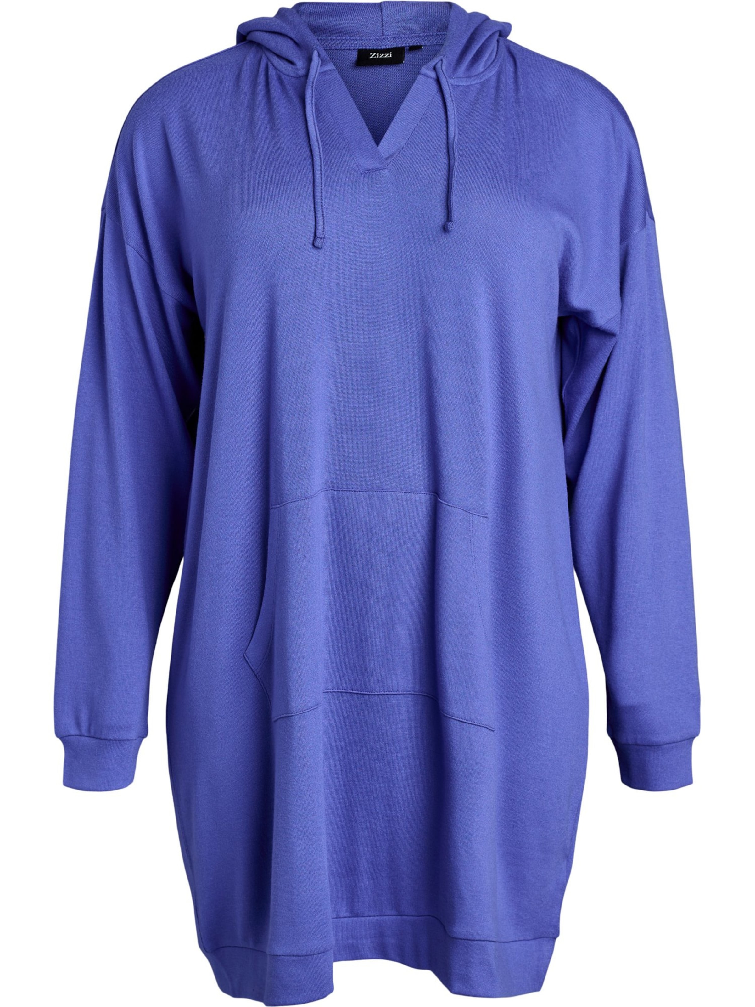 Zizzi Jurk 'Msvala' in Blauw: voorkant