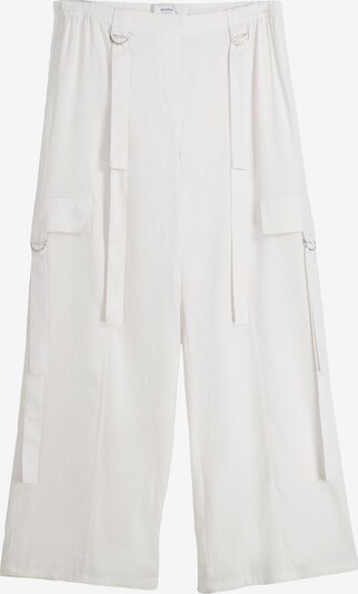 Bershka Cargo trousers in White, Item view