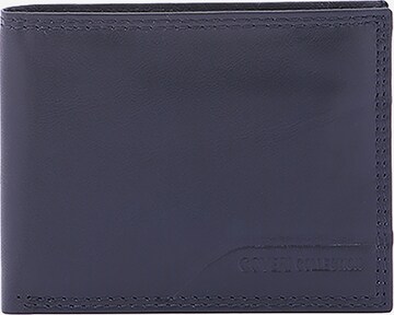 Portamonete di Coveri Collection in blu: frontale