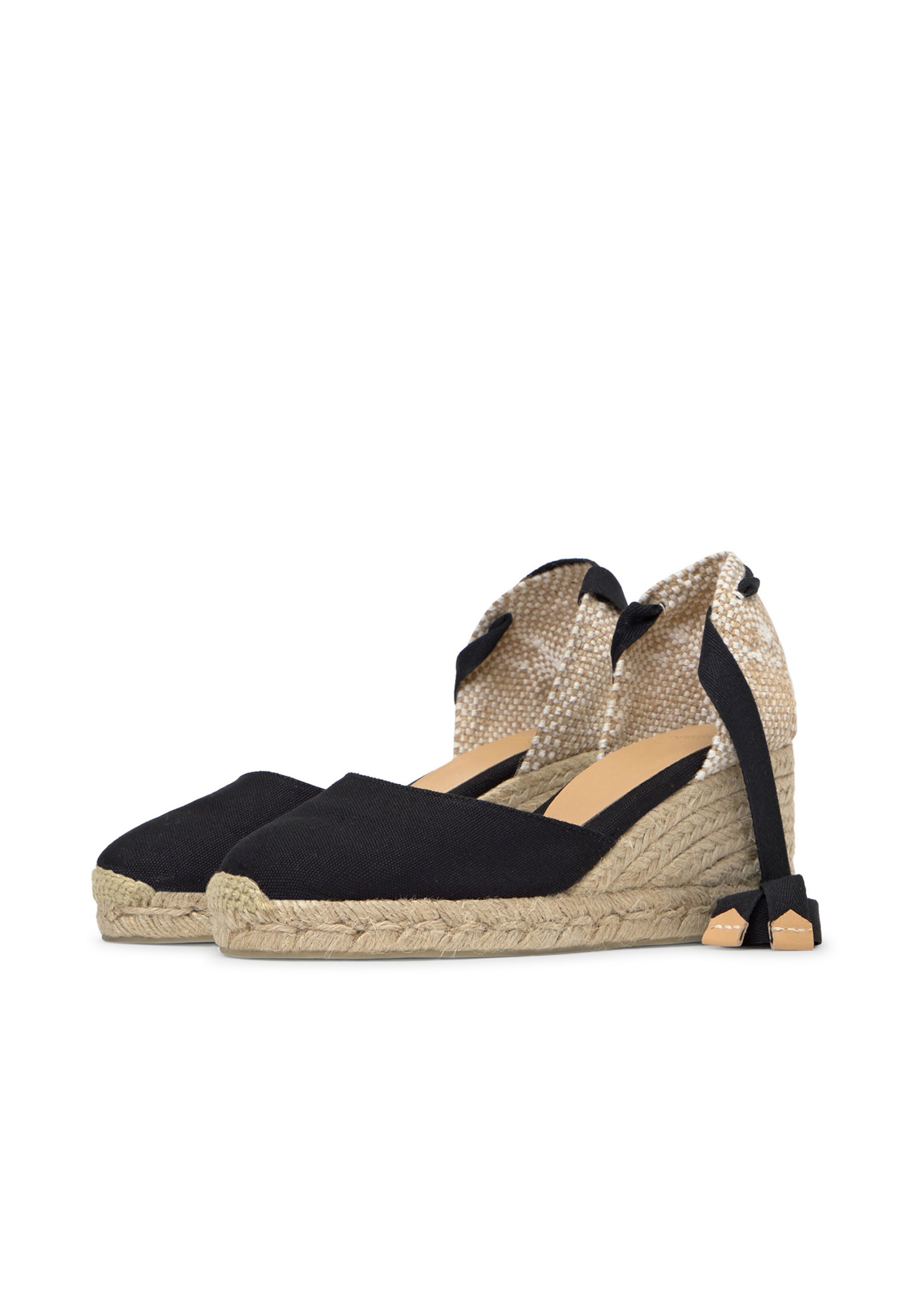 Espadrillas ' CARINA ' di Castañer in nero: frontale