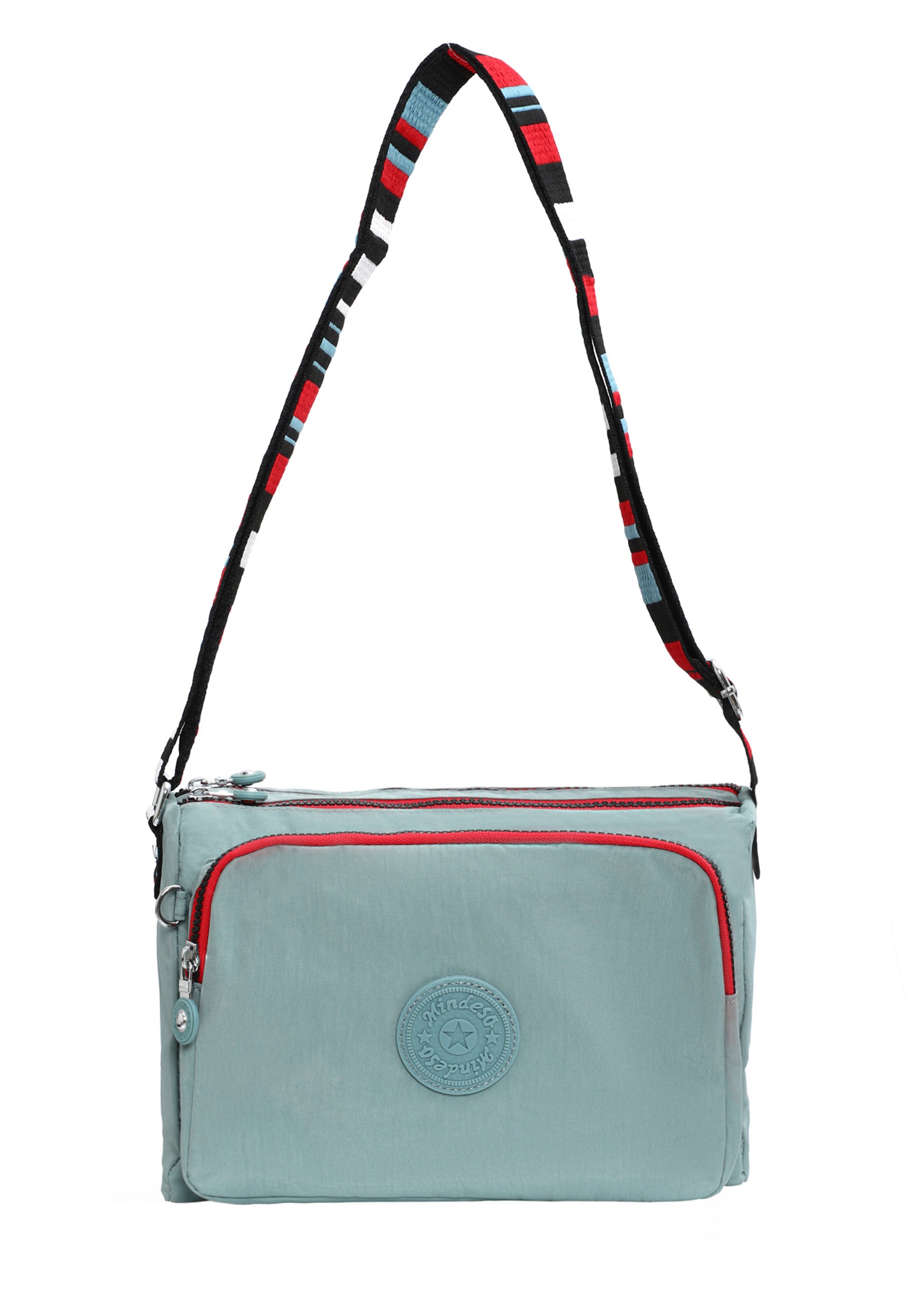 Mindesa Õlakott, värv sinine: eest vaates