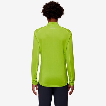 MAMMUT Athletic Sweater 'Aenergy Light' in Green