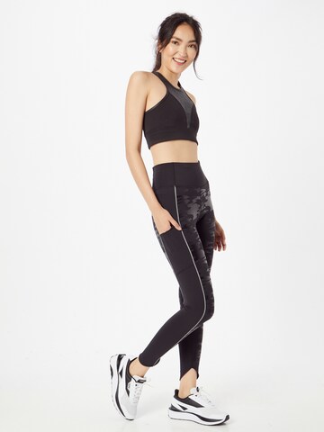 PUMA Skinny Sportovní kalhoty – černá