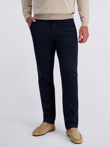 Regular Pantalon chino 'Castres' PIERRE CARDIN en bleu : devant