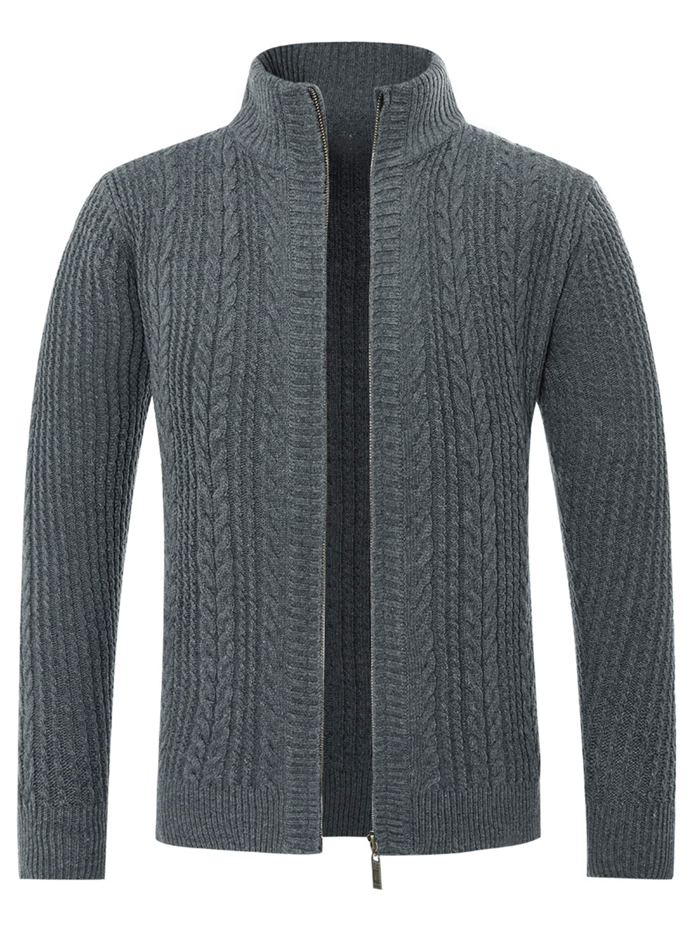 Youthup Knit Cardigan in Grey, Item view