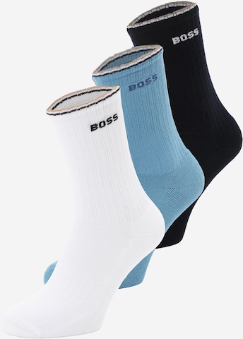 Chaussettes BOSS en bleu : devant