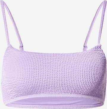 BeckSöndergaard Bralette Bikini Top 'Audny Ezra' in Purple: front