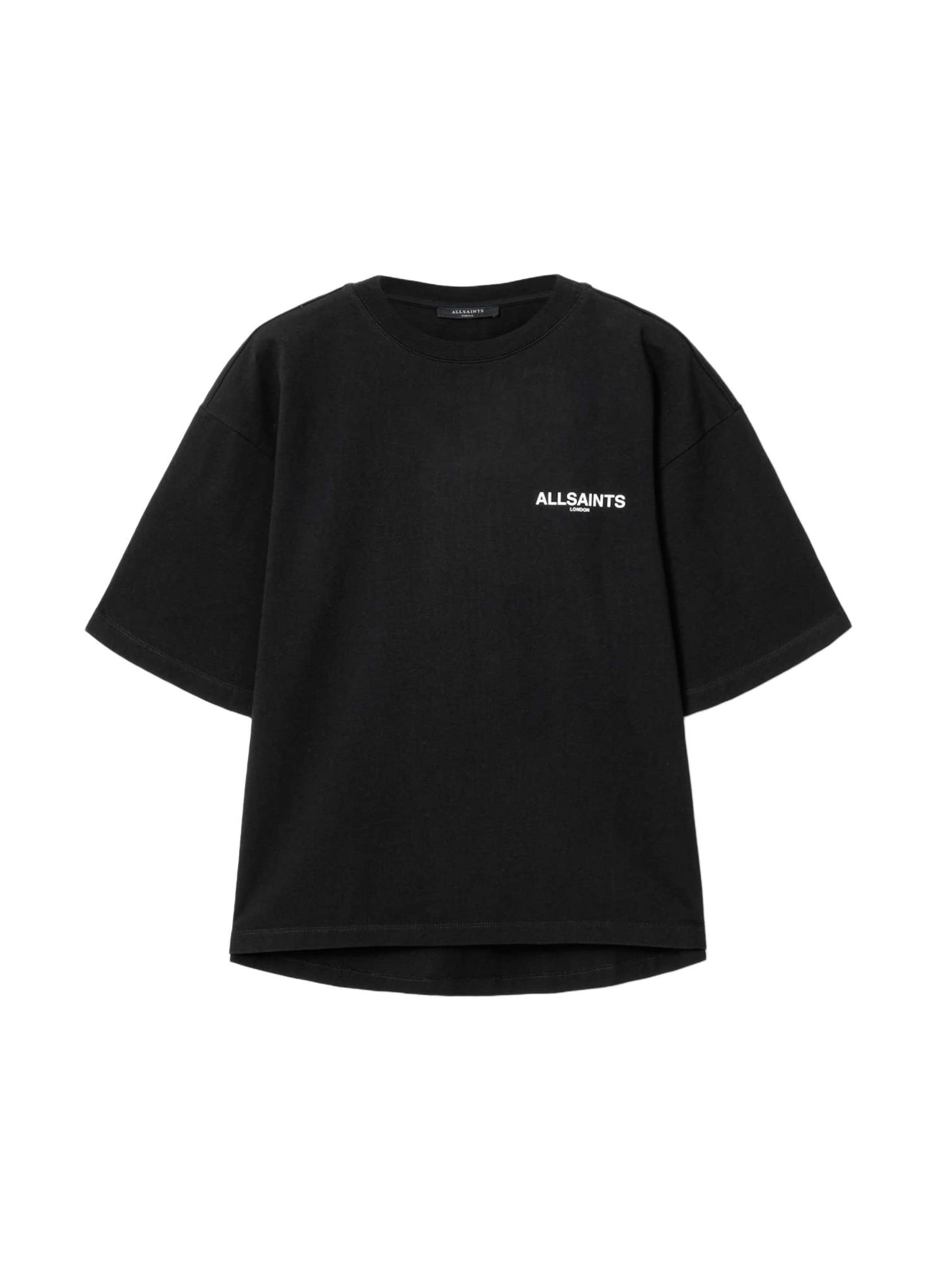 AllSaints T-shirt 'HALIS AMELIE' i svart: framsida