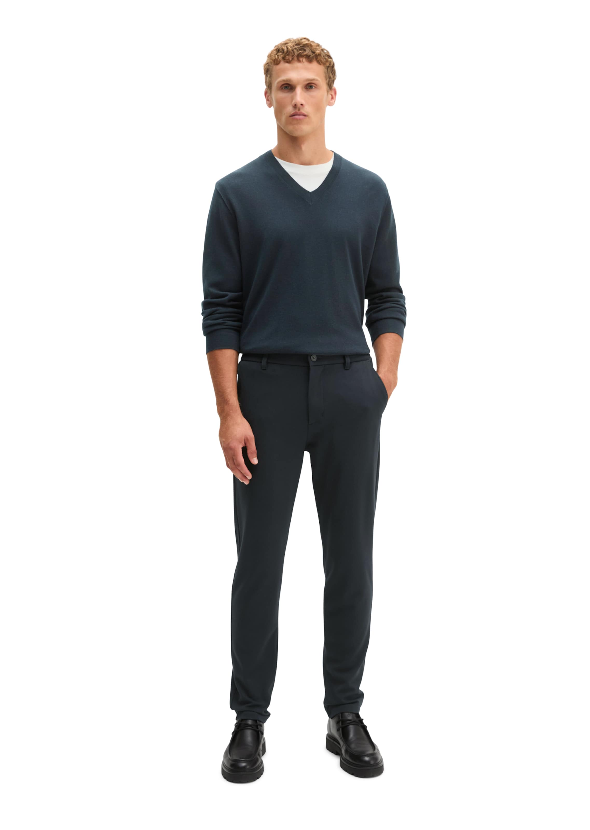 Effilé Pantalon chino 'Morot' Marc O'Polo en bleu