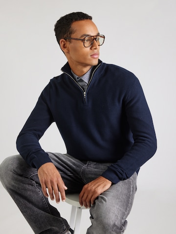 MUSTANG Pullover 'Everett' i blå: forside