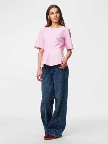 Chemisier PIECES en rose