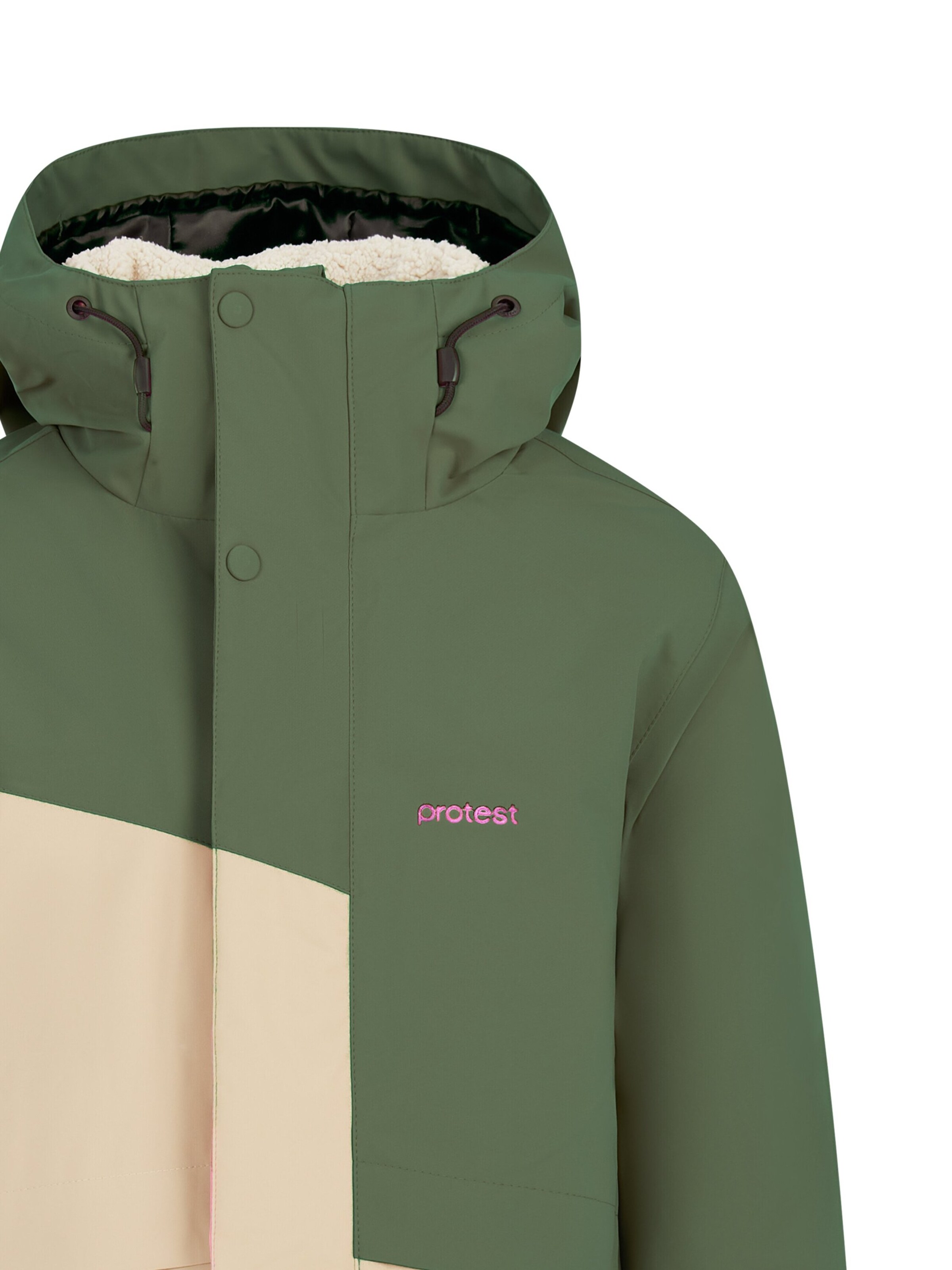 PROTEST Sportjacke 'PRTElodia JR'‌‌‌‌‌‌‌‌‌‌ in Grün