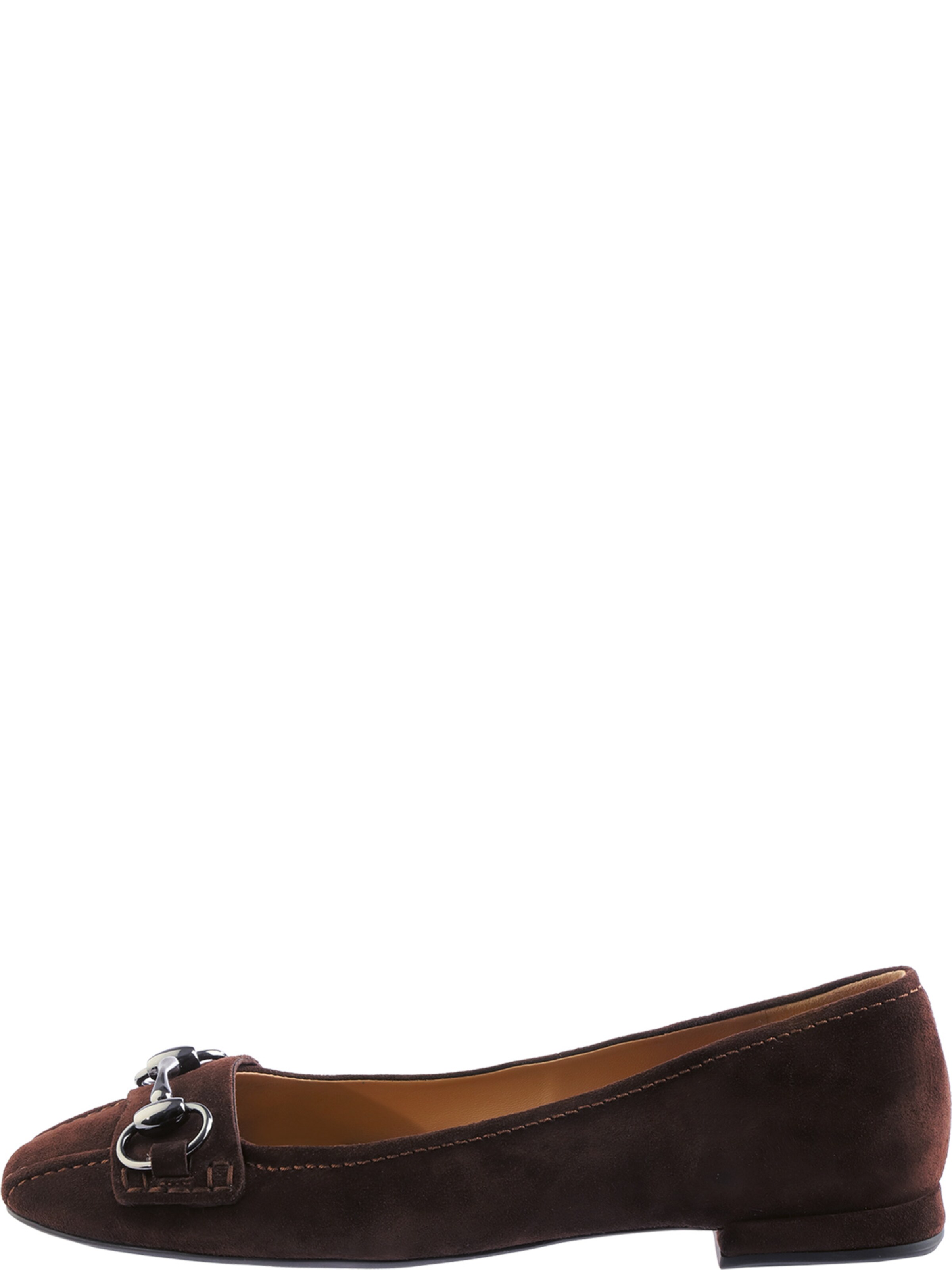 Ballerines 'CHARLOTTE' Högl en marron : devant