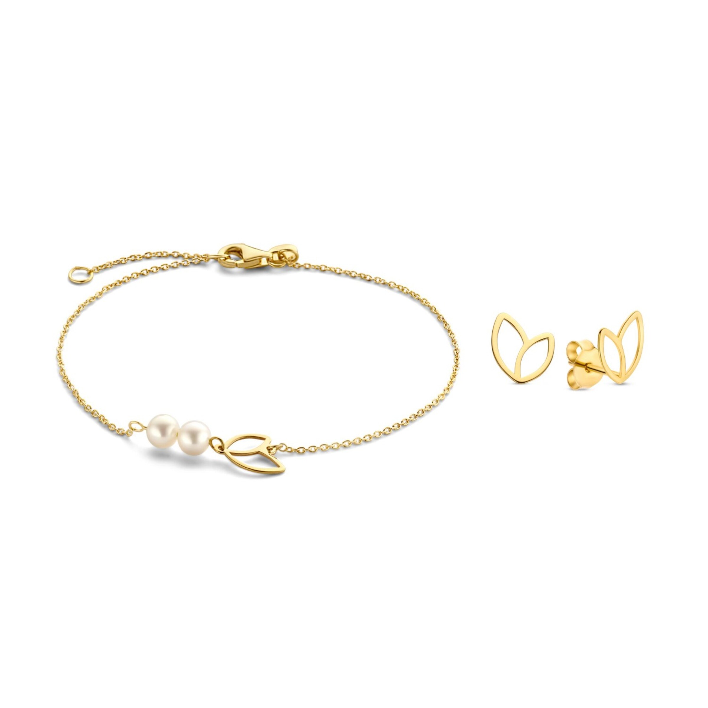 Isabel Bernard Sieraden set in Goud: voorkant