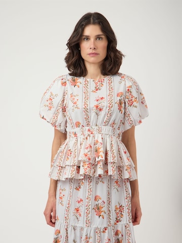 YAS - Blusa en beige: frente