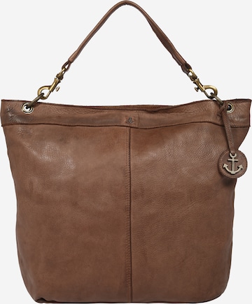 Sac bandoulière 'Vicky' Harbour 2nd en marron : devant