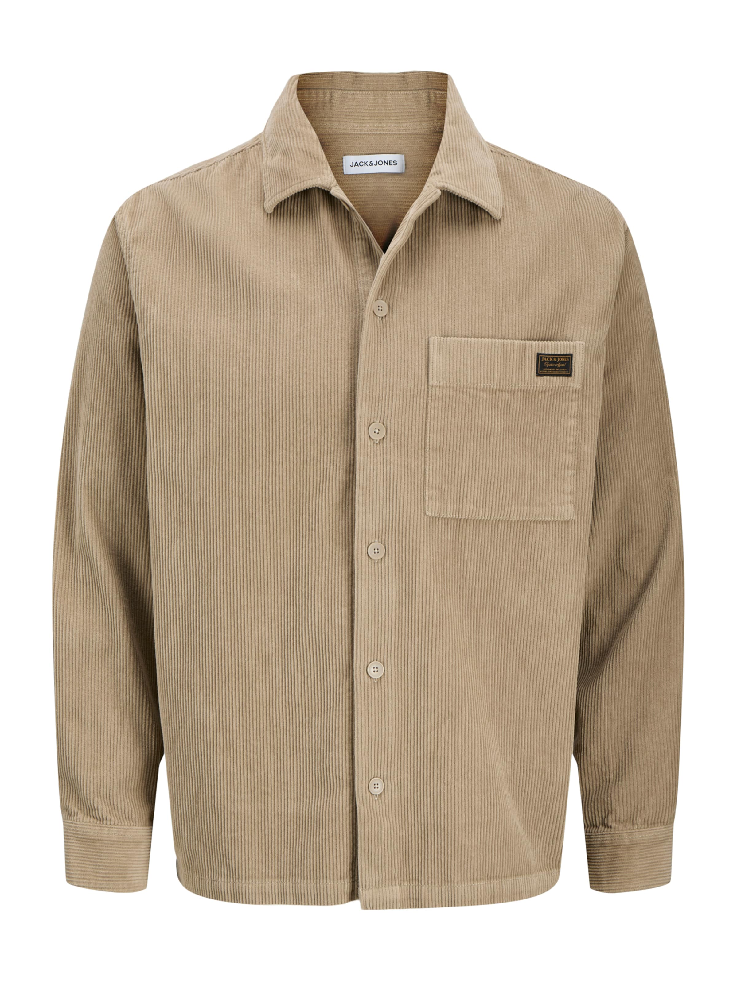Fit confort Chemise JACK & JONES en beige : devant