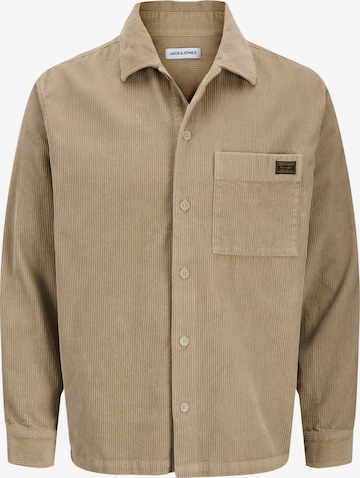 Chemise JACK & JONES en beige : devant