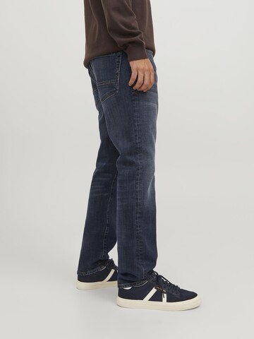 JACK & JONES Slimfit Jeans 'Tim ' in Blauw