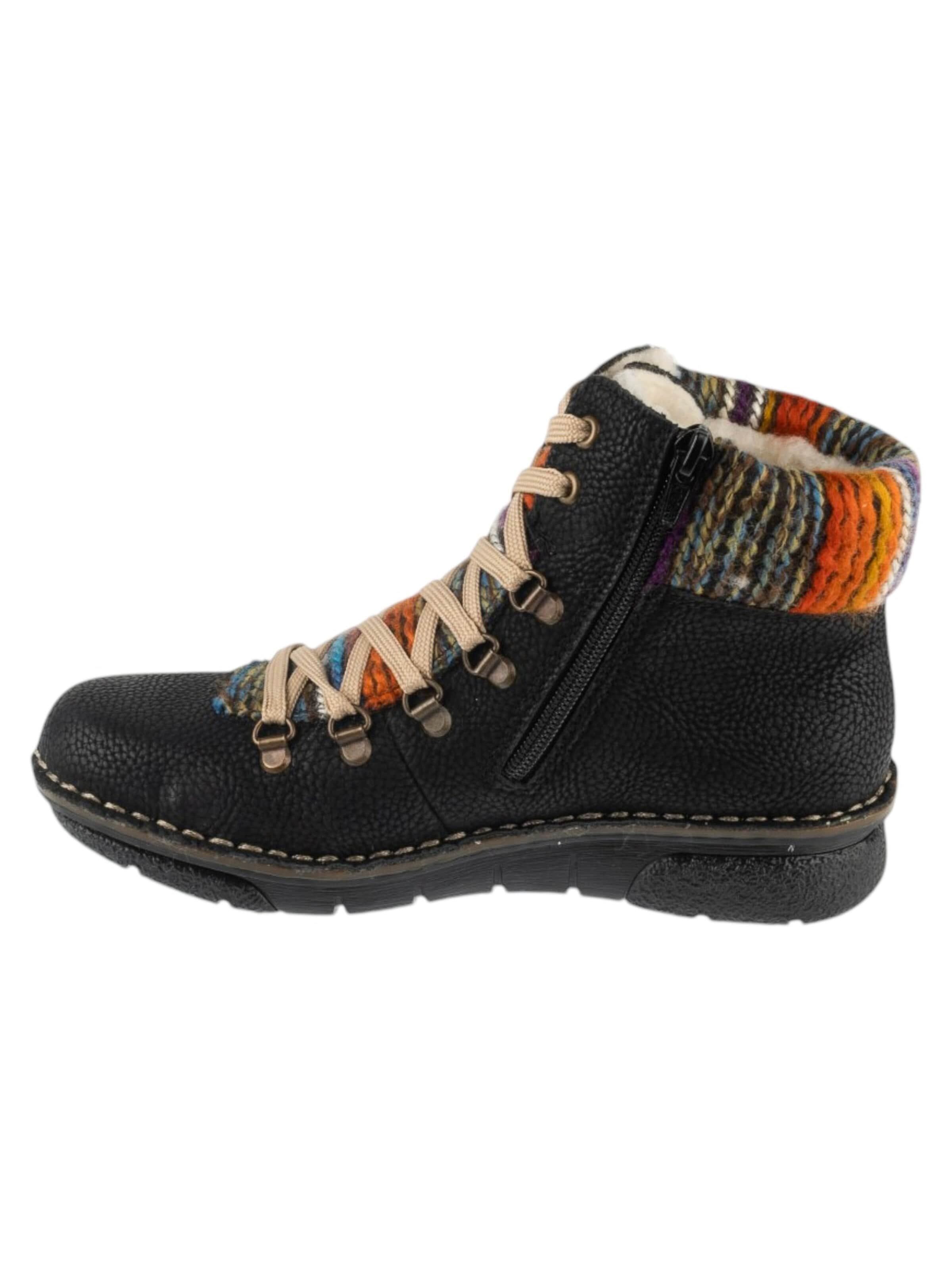 Bottes à lacets 'Rieker Booties 73343' Rieker en noir