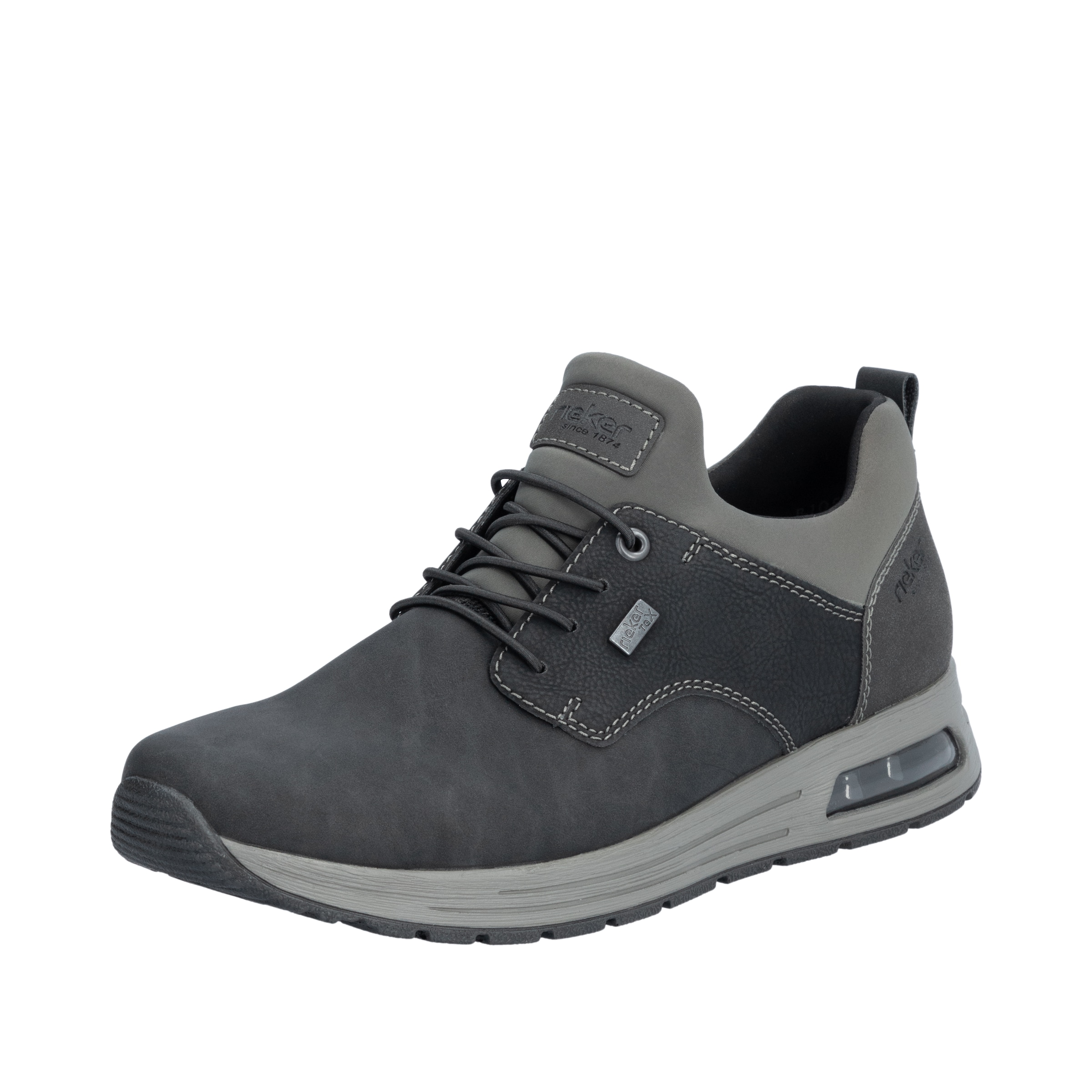 Rieker Slip-Ons 'B1052' in Grey: front
