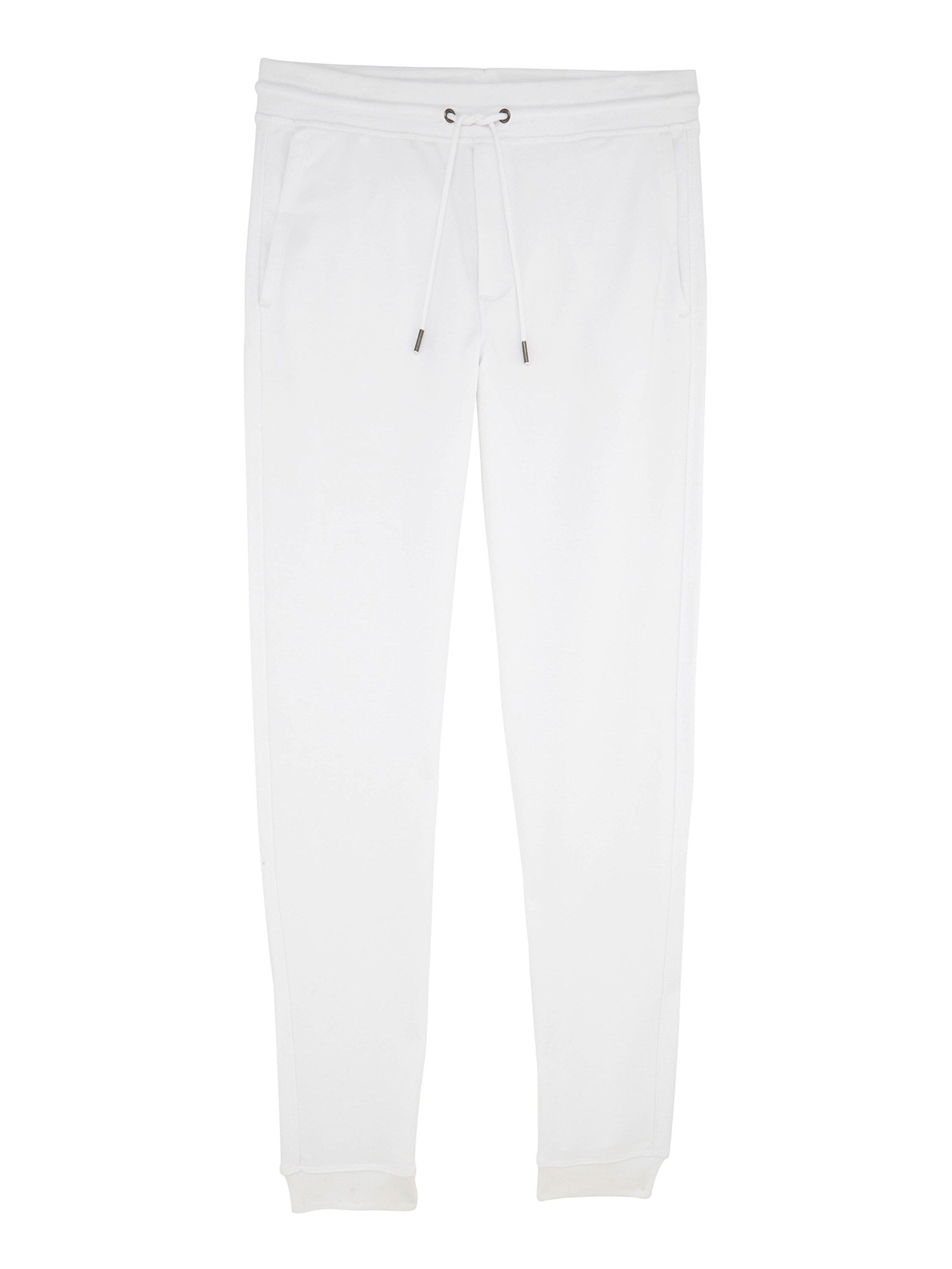 glore Tapered Pants ' Hose Alfons ' in White: front