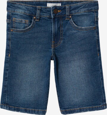 MANGO KIDS Slimfit Shorts 'John' in Blau: predná strana